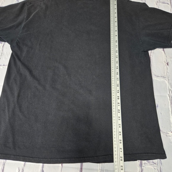 Tupac Shakur Graphic TShirt Black Short Sleeve Mens Size XL Hip Hop Rap 90's - Picture 10 of 11